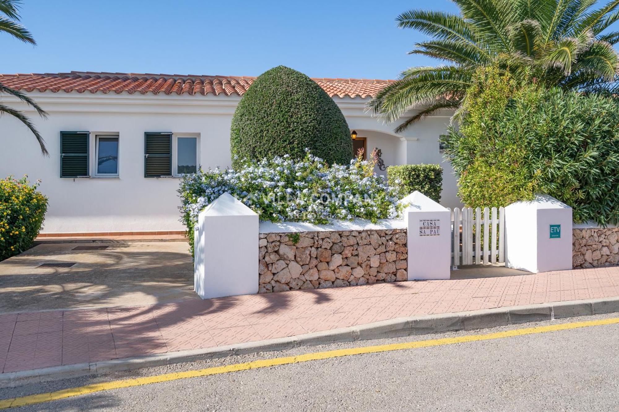 Villa Sa Pau Es Mercadal Exterior foto